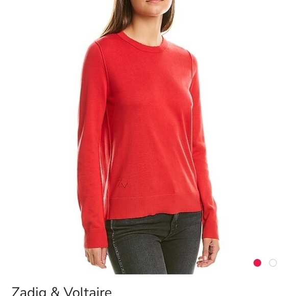 ZADIG & VOLTAIRE Red Skull sweater - Picture 2 of 14